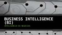 Business intelligence - BI