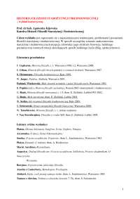 Historia filozofii: Starożytność i Średniowiecze