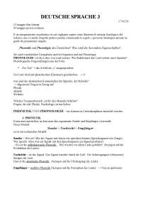 APPUNTI DEUTSCHE SPRACHE 3