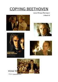 Copying Beethoven Película