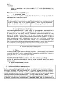 APUNTES FUNDAMENTOS DEL DERECHO PENAL Y TEORÍA DEL DELITO - Docsity
