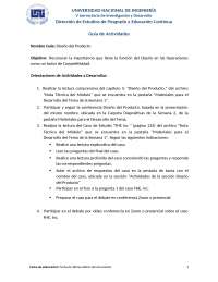 Guia de actividades para resolver en clase