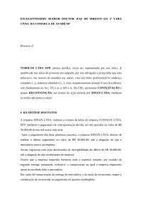Contestação e Reconvenção