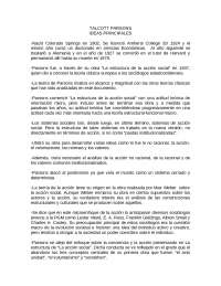 Biografia de talcott parsons