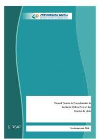 Manual Técnico de procedimentos com pacientes