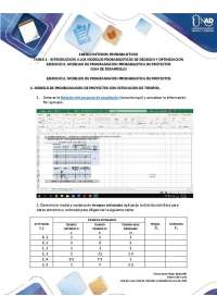 Modelos Probabilísticos de Decisión y Optimización: Guía Tarea 1 - Ejercicio 2