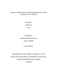 Taller uno fundamentos economia