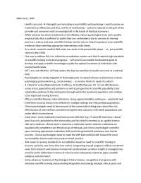 Closing the Scientist-Practitioner Gap: Data & Training in Clinical Psychology