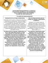 formato de heteroevaluación