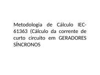 Proteção de sistemas elétricos
