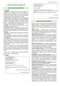 Prescrição médica para estudantes