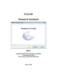 Manual de Instalação do ProGriD