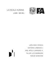 La Escala Humana John Gehhl - Docsity