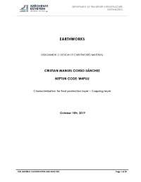 Soil Classification & Analysis for Earthworks: Assessing Upper & Bottom Layer Suitability
