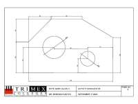 Autocad Assignment in Engineering