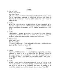 Transcripcion de cartas de taquigrafía