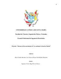 Sistema de Reconocimiento de voz usando Matlab