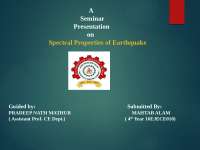 Understanding Seismic Waves & Earthquake Impact on Structures
