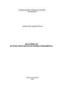 estagio anos iniciais do ensino fundamental modelo covid 19