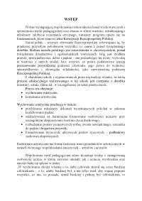 Cele i priorytety wychowania w szkole