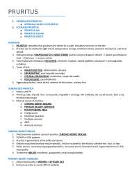 derma notes pruritus