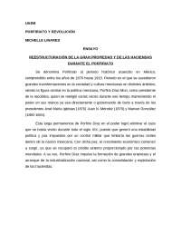 Porfiriato y Revolución de México en el siglo XIX y XX