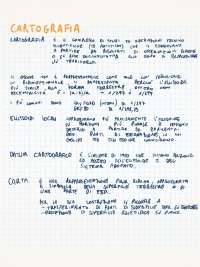 CLIMATOLOGIA E GEOFRAFIA FISICA - Cap. 10 - Cartografia