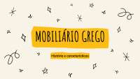 Mobiliario grego historia