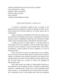 Resenha Kelsen TEORIA PURA DO DIREITO – CAPÍTULO VIII