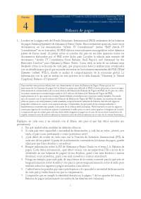 Práctica de Economía Mundial: Balanza de Pagos - Prof. Simón