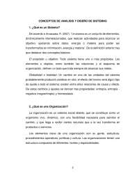 Conceptos de análisis y diseño de sistemas