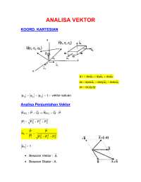 analisa vektor  elektromagnetik teknik elektro