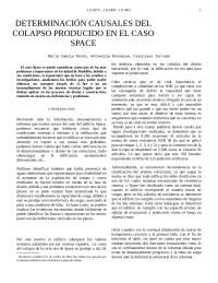 ENSAYO SOBRE EL CASO SPACE