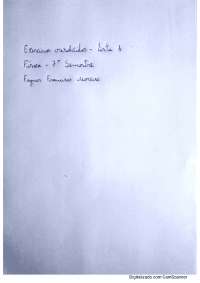 1ª Lista de exercícios - Eletromag. - 7º Sem_Fisica