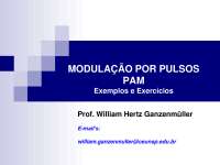 Exercicios sobre modulação PAM