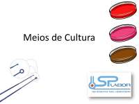meios de cultura em agronomia