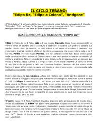 Edipo A Colono Docsity