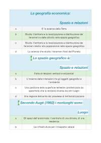 Economia del Territorio e Made in Italy