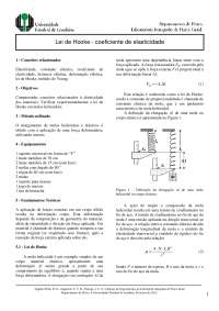 Lei de hooke aplicados a engenharia