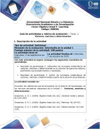 Algebra Numerica1 Apuntes De Algebra Lineal Docsity