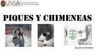 piques y chimeneas EN MINERIA SUBTERRANEA