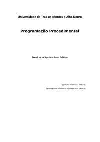 Programação em C exercicios
