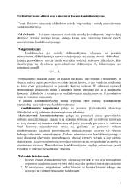 Przykład sprawozdania z badania metodą konduktometryczną