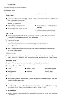 Media and Information and Literacy - Lecture notes 1 - Docsity