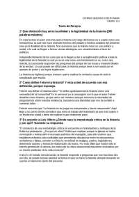 Texto de Pereyra Que distinción hay entre la utilidad y la legitimidad de la historia