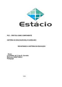 História da educação