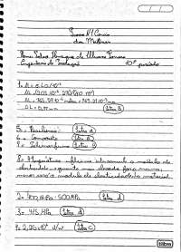 Exercício de cálculo numérico