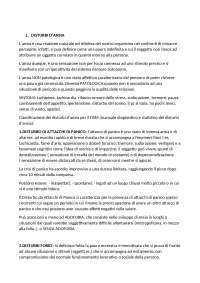 Anxiosità: Classificazione e Sintomi - Panico, Fobia, Ossessivo-Compulsivo.