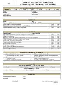 Check list diarios, semanais - Docsity