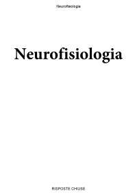 Neurofisiologia - Paniere compilato eCampus